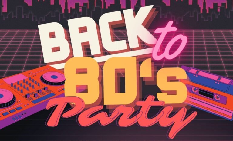 Back to the 80's Party
