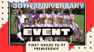 30th Anniversary - 1st Grade Premiership 96-97